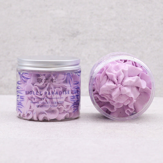 Parma Violet Whipped Soap