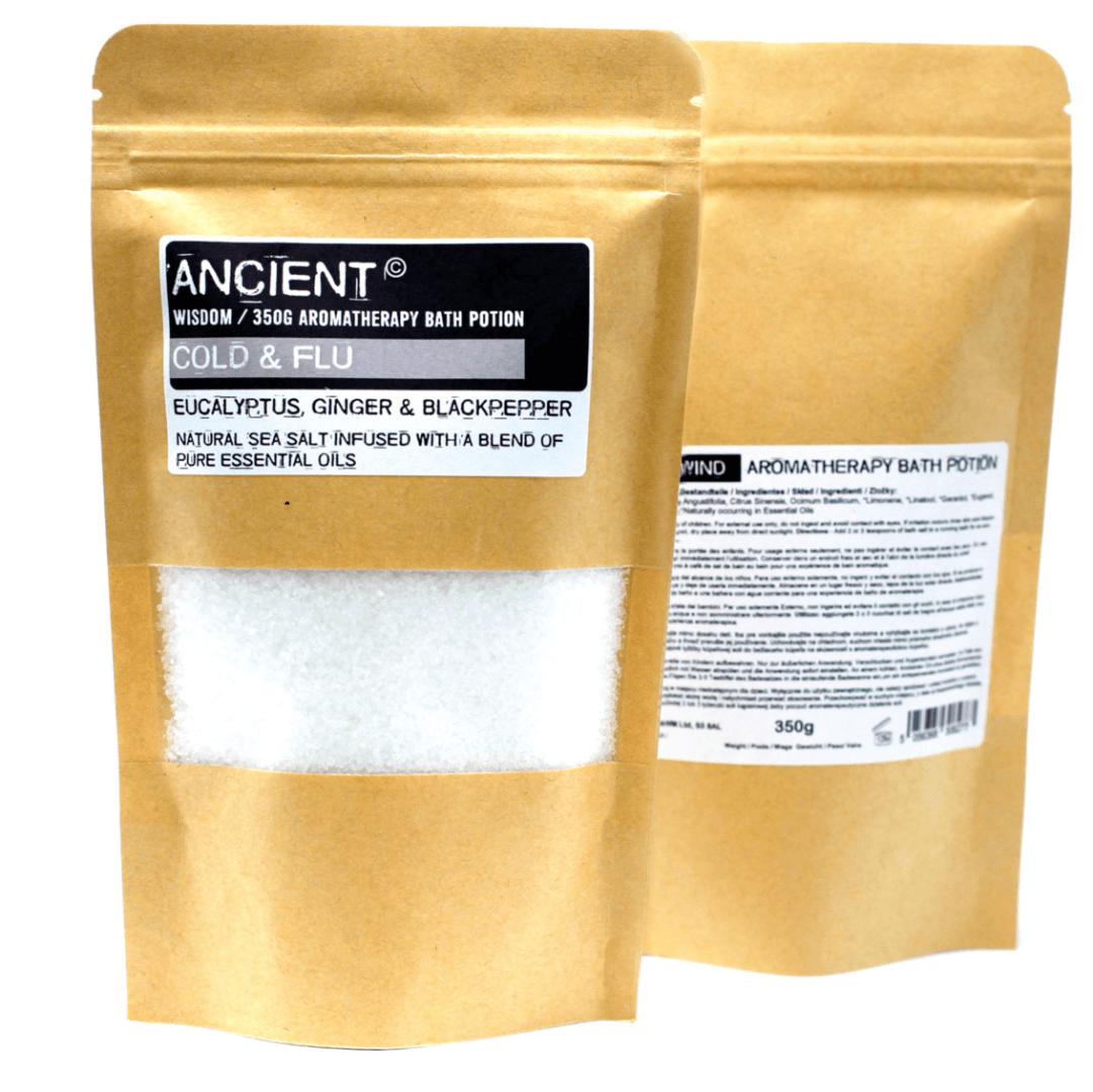 Cold & Flu Aromatherapy Bath Salts