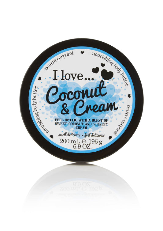 I Love Body Butter Coconut & Cream