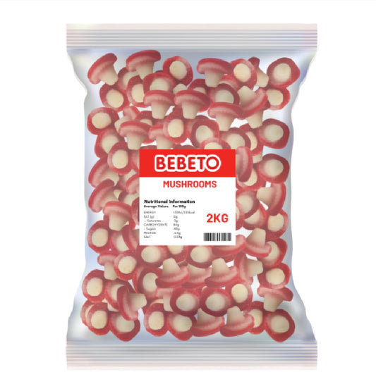 Bebeto Pink Mushrooms 2Kg