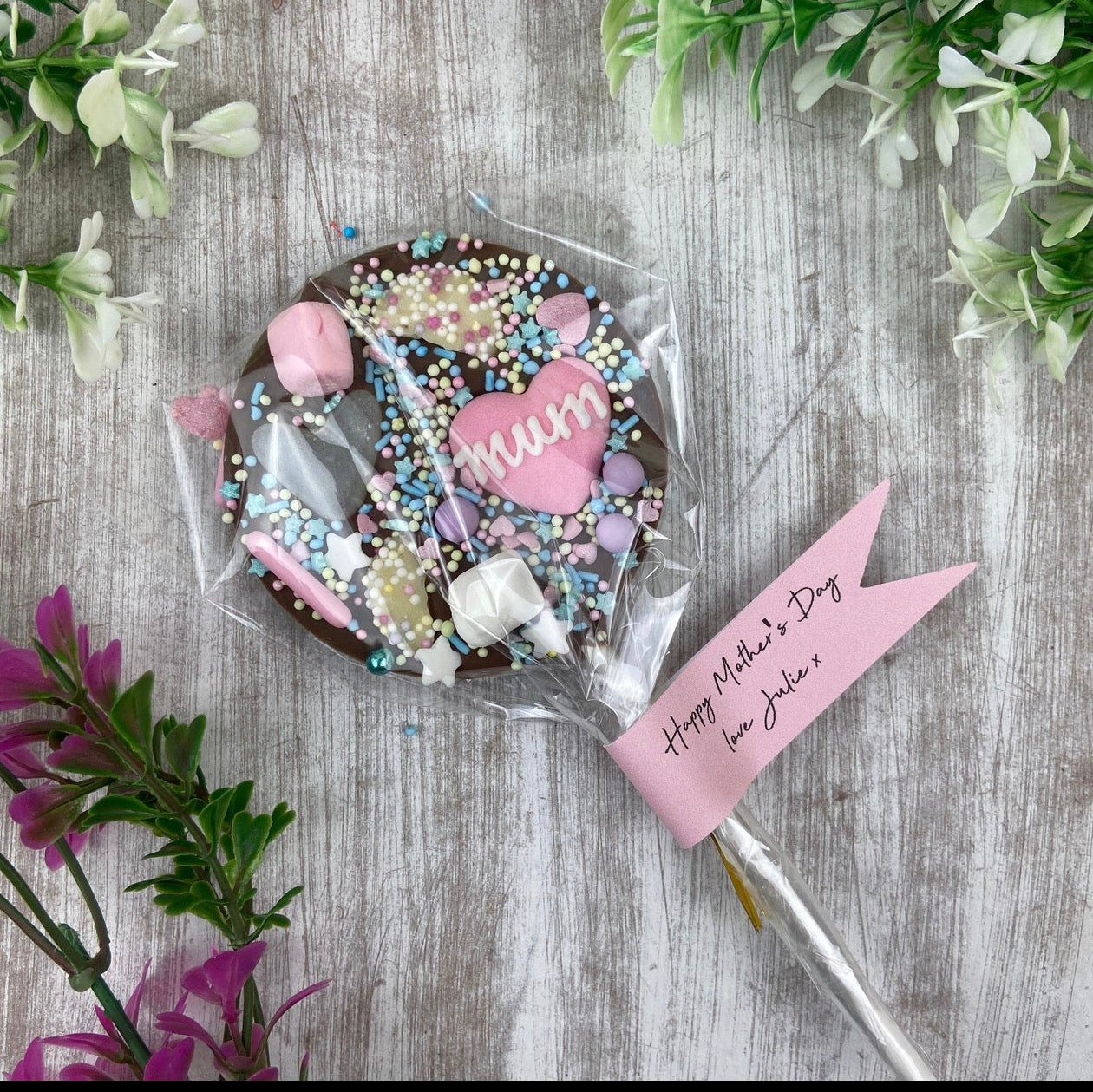 Mothers Day Chocolate Lollipop