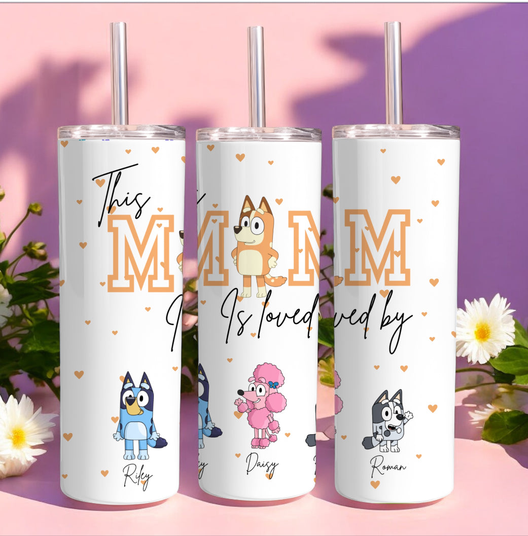 This mum is loved by 11oz tumbler